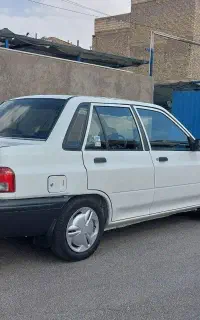 پراید سفید دوگانه فابریک مدل ۸۸