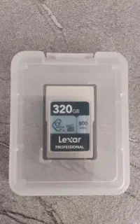 مموری کارت cf lexar 320 گیگ