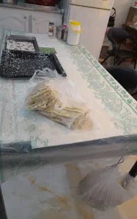 میز غذا خوری فلزی ۸نفره