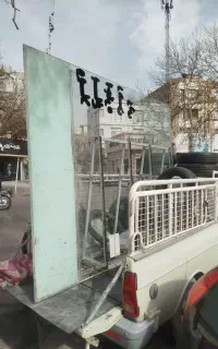 شیشه سکوریت مستعمل.مقرون به صرفه