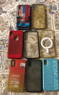 ۸عدد قاب گوشی ایفونx/xs