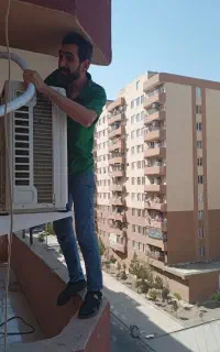 تعمیرونصب انواع کولرگازی،پکیج،پرندورباط کریم