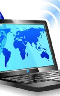 همکار خانم مسلط به رایانه و اینترنت