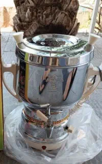 سماور برقی تنه برنج