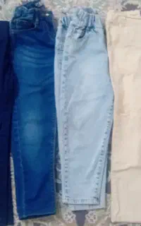 شلوار لی و کتان بچگانه