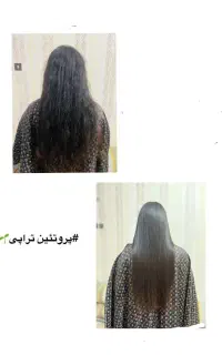 مدل برای کراتین پروتئین