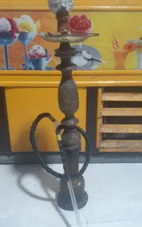 قلیان سرخ چوب
