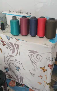 نخ رنگی