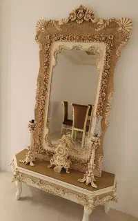 آینه و شمعدونی