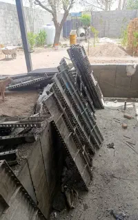ساخت استخر آرماتور بندی قالب بند