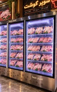 یخچال مخصوص مرغ و گوشت