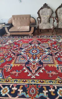 ۲عدد فرش ماشینی ۱۲متری