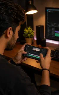 تدوین حرفه ای موبایل