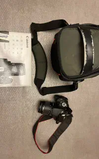 دوربین Canon D600 همراه با لنز