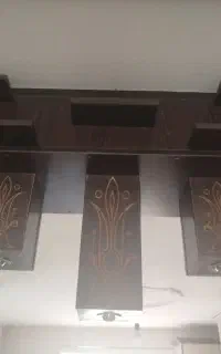 دکوری هالوژن دار بالای اپن