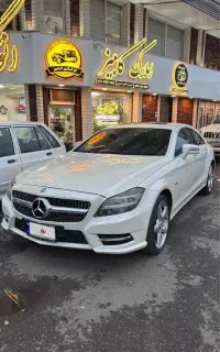 Cls 550 2012 بنز سفید صدفی