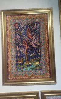 فرش ابریشمی