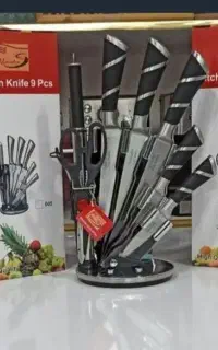 سرویس چاقو آشپزخانه 9 تکه