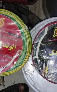 یک جفت سیم برق کاملا مس