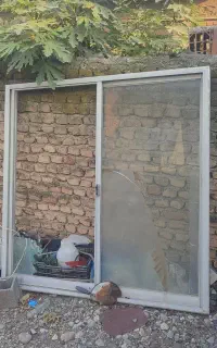 پنجره آلومنیومی ۱.۵*۱.۵