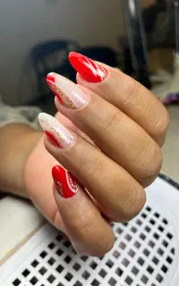 کاشت ناخن لمینت وژلیش دست پا