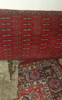 پشتی دست بافت ترکمن