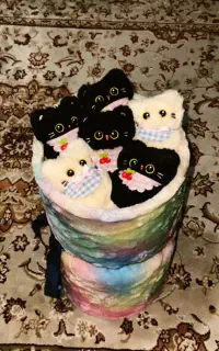 بوکت عروسک گربه