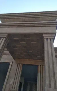 سنگ کاری ونمای رومی و آجرنما