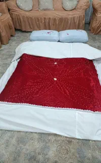 لخاف وتشک عروس وداماد یک لحاف تک