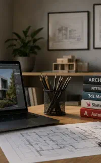 آموزش اتوکد، اسکچاپ، تری‌دی‌مکس خصوصی و آنلاین