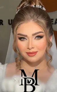میکاپ و شینیون حرفه ای نامزدی عروس همراه