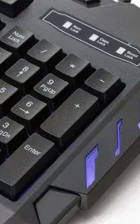کیبورد گیمینگ هیسکا مدل HX-KEG400 RGB