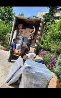 باربری اسبابکشی دانش بار اتوبار با کارگر اسباب کشی