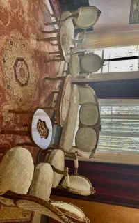 سرویس مبلمان نه نفره به همراه نهارخوری هشت نفره
