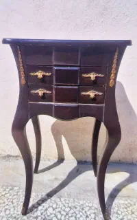 میز تلفن مشکی