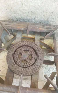گازی غذا پزی بزرگ دو شعله