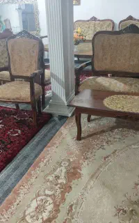مبل دسته دوم  چوبی قدیمی
