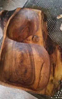 اردو خوری روستیک چوب گردو جنگلی