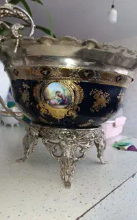میوه خوری شیرنی خوری برنز