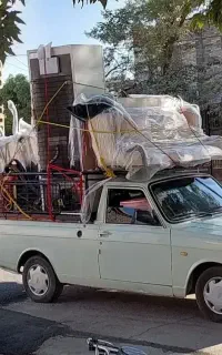 وانت بار تلفنی وانت بار کرایه باربری وانت کفی مبلی