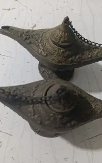 چراغ برنجی فیتیله ای