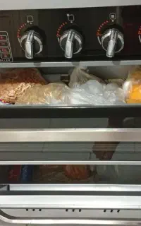 اجاق گاز طرح فر صفحه شیشه ای
