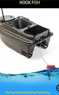 قایق طعمه پاش ماهیگیری