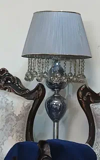 آباژور ایستاده کنارسالنی
