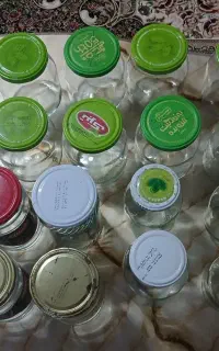بطری شیشه ای