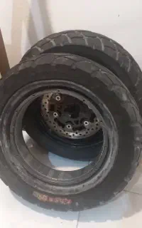 رینگ جلو و لاستیک عقب و جلو اپاچی