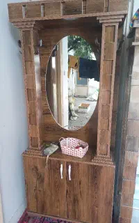 جاکفشی و بوفه سرویس چوب