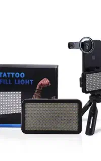 tatoo fill light لنز عکس فیلمبرداری نور ثابت