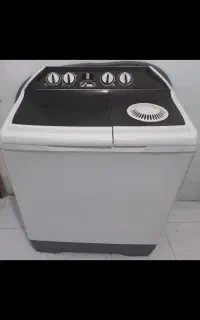 لباسشویی اسنوا دوقلو  تصویر بیرون و داخلش هست