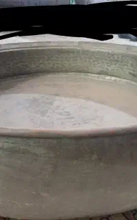 طشت مسی قدیمی